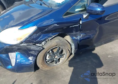 2012 Toyota Prius Three z USA, uszkodzony, nr VIN JTDKN3DU1C1536429